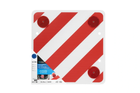 Segnale di avvertimento posteriore ProPlus 361228 con catarifrangenti 50x50cm