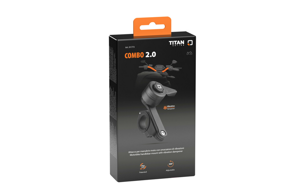 Supporto per telefono da manubrio LAMPA Titan Combo 2.0