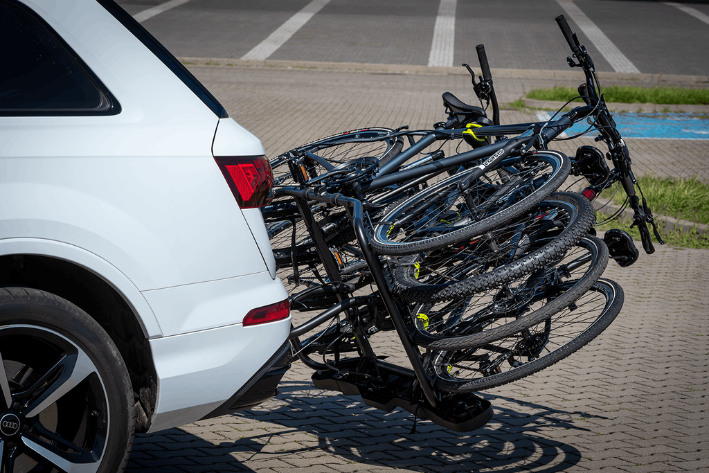 Portabici da gancio traino Inter Pack Quattro a 13 pin