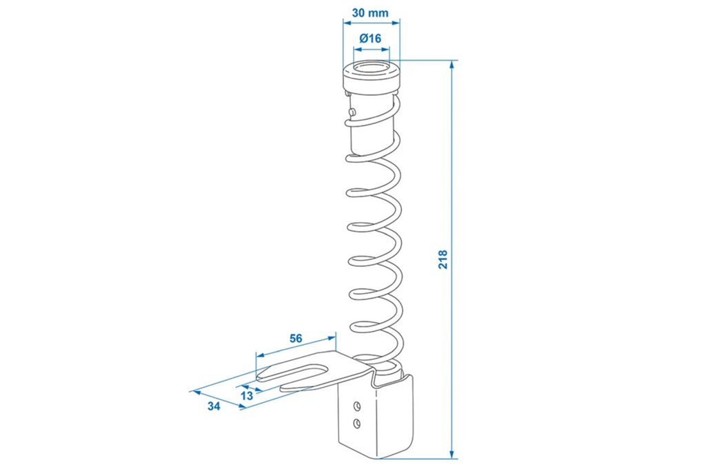 Molla guida cavi ProPlus 343014 per proteggere cavi e linee del rimorchio.