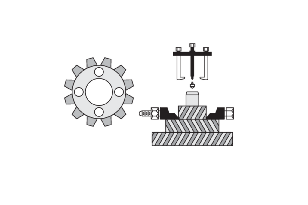 Set di estrattori e separatori YATO YT-06412, 14 pezzi