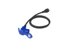 Adattatore con spina Schuko e connettore angolato CEE + presa Schuko 16A ProPlus 373528DE, cavo da 150 cm