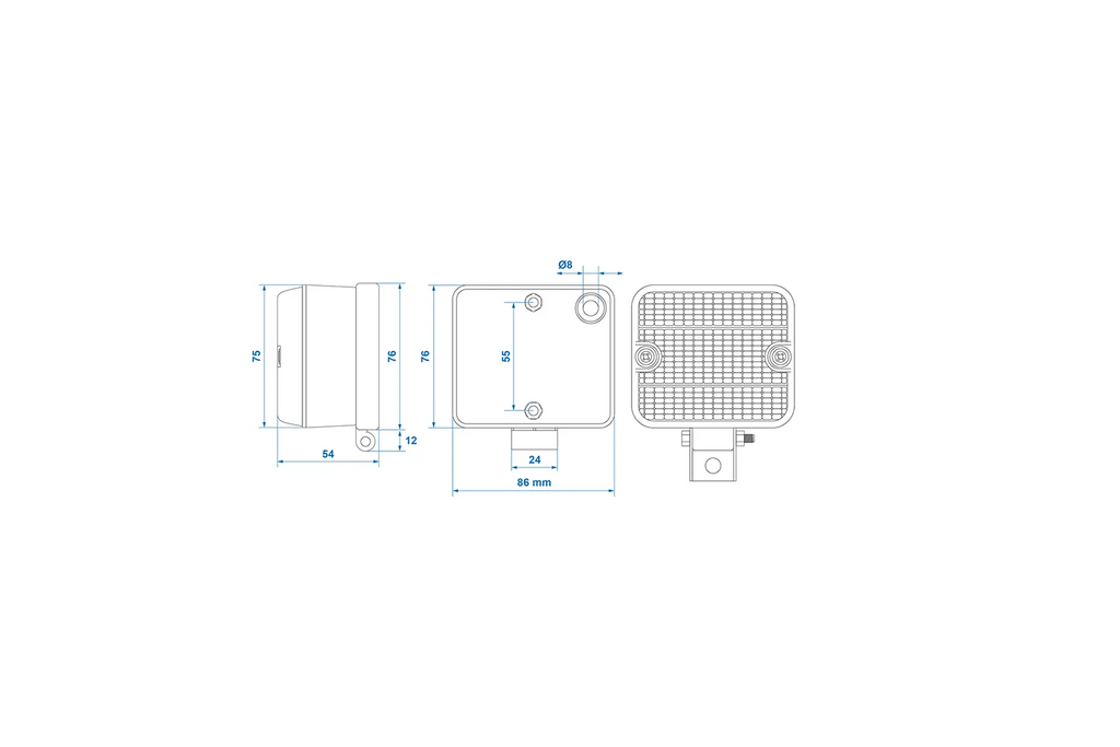 Faro fendinebbia posteriore universale ProPlus 343632