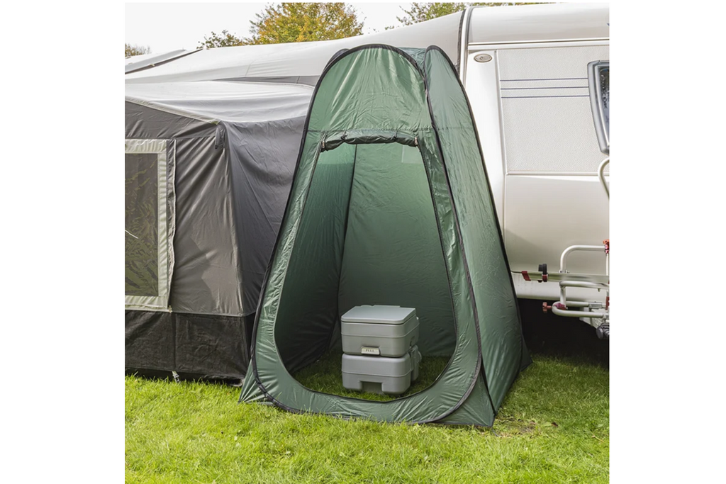 WC portatile da campeggio ProPlus 370415V01CR, grigio, 10L/20L
