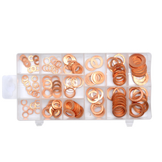 Set di 150 rondelle in rame YATO YT-06871.