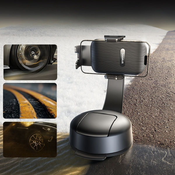 Supporto per cellulare da auto BASEUS PrimeTrip C03 Air con ventosa, da fissare al cruscotto.