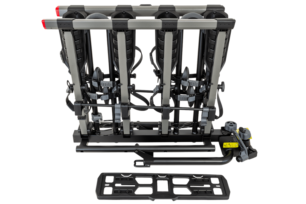 Inter Pack New Spider 4 - portabici da gancio traino per 4 biciclette