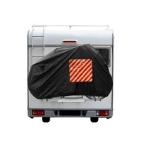 ProPlus 330286 Copertura per portabici posteriore da rimorchio, per 2 biciclette