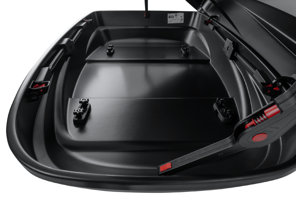 Box da tetto Inter Pack Stella 440, nero opaco