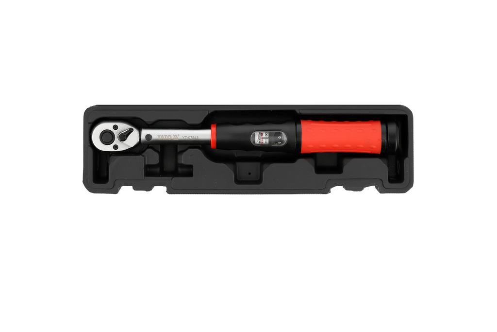 Set di chiavi dinamometriche YATO da 3/8" 10–60Nm, composto da 6 pezzi, per la sostituzione delle candele.