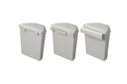 Pattumiera ProPlus 370402 con coperchio per roulotte e camper, 6 litri