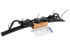 Adattatore per bici da 3/4" per piattaforma LED Velox 2/3" (nero)