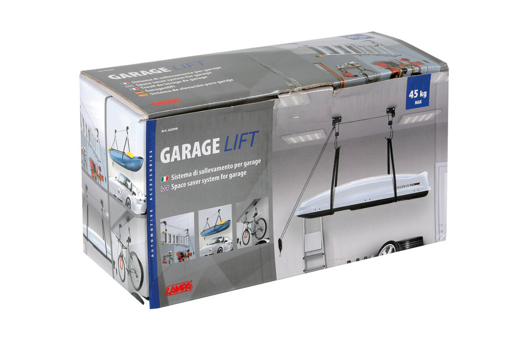 Staffa di supporto a soffitto LAMP Garage Lift sistema sospeso 45 kg