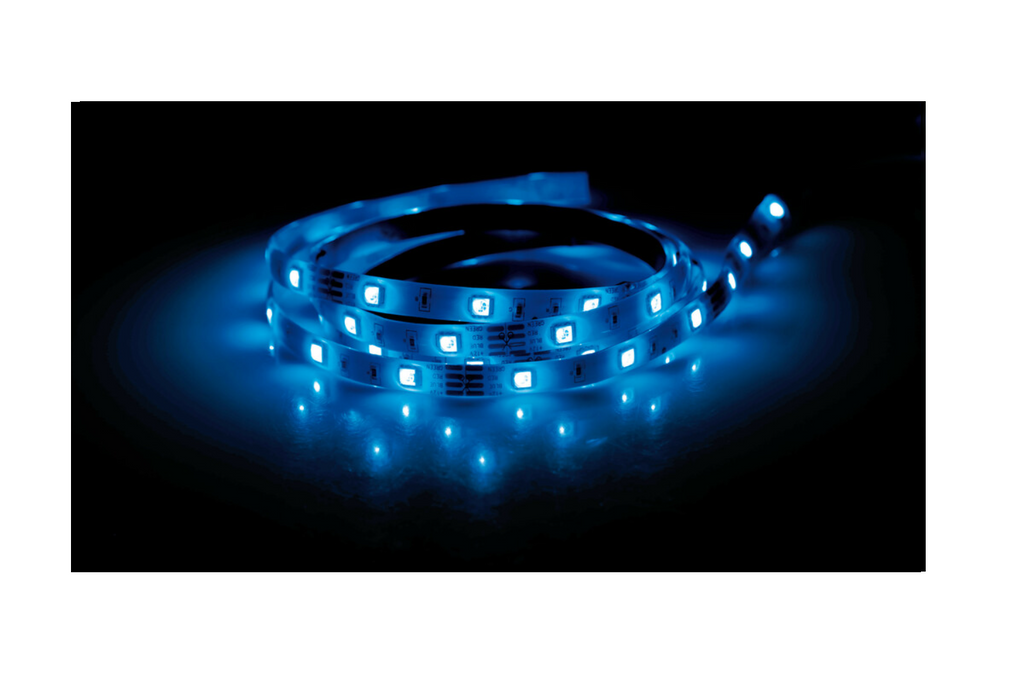 Striscia LED RGB con nastro autoadesivo LAMPADA 12/24V 200 cm