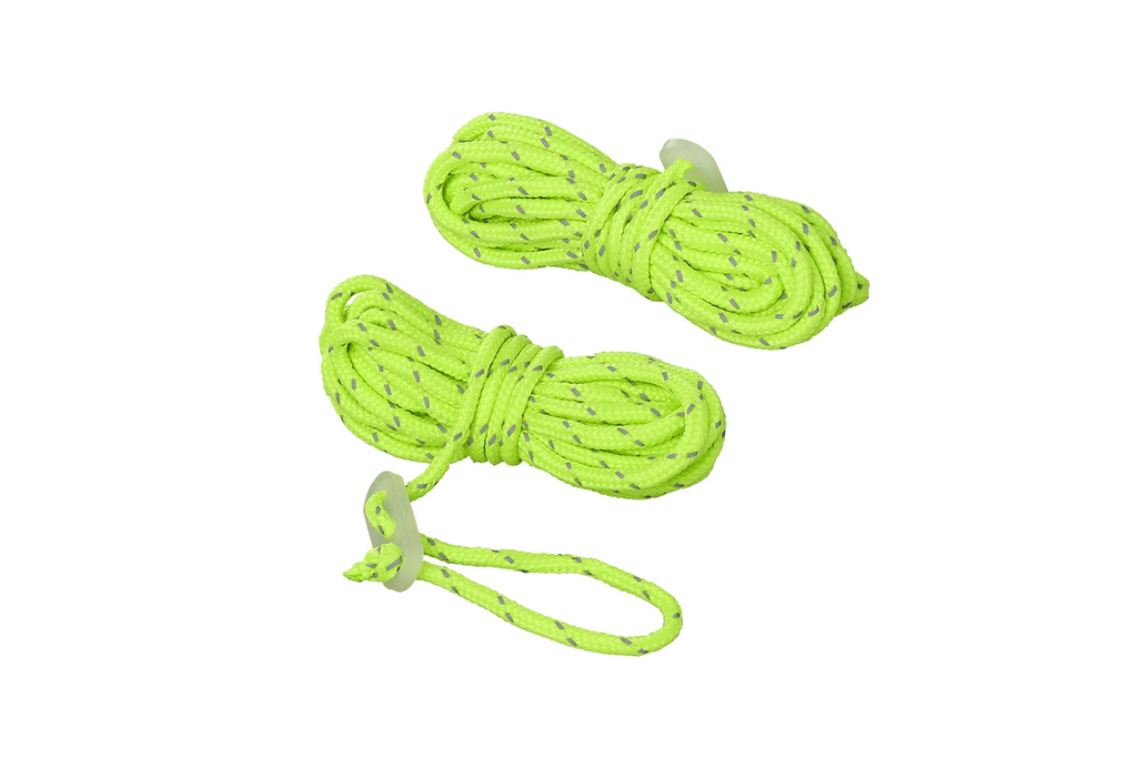 Set di quattro tiranti fluorescenti ProPlus 361802 per tenda da 4 m