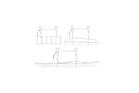ProPlus 730915V01 gancio da soffitto per bicicletta, kayak e scaletta, portata 57 kg