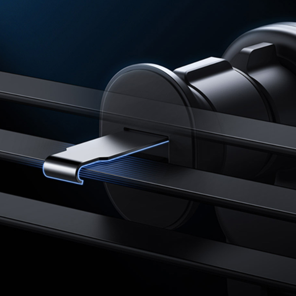 Supporto per telefono da auto BASEUS stabile e a gravità con ricarica wireless Qi da 15 W per la bocchetta dell'aria