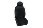 Cuscino Evoluzione con perline di legno nere