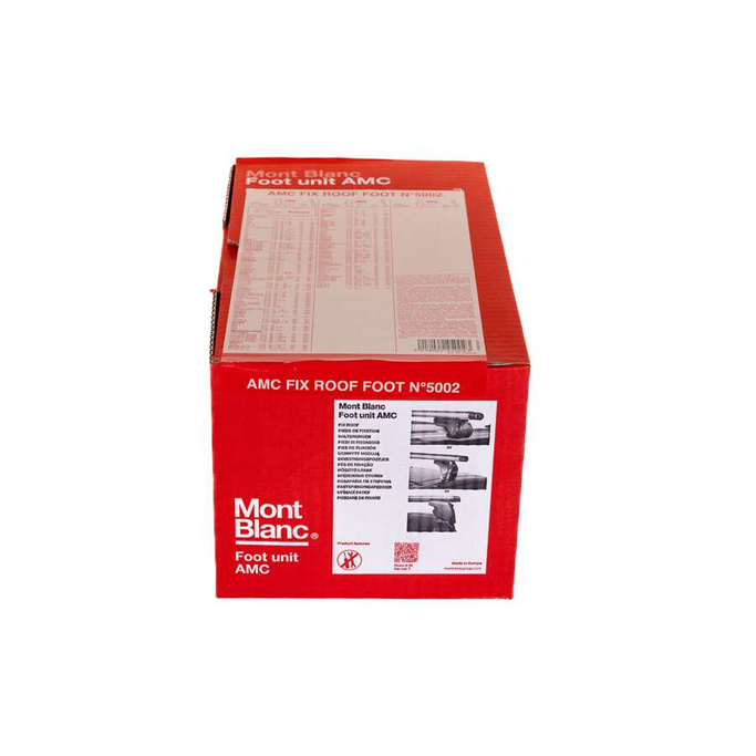 Portapacchi da tetto in acciaio Mont Blanc AMC 5002-S46