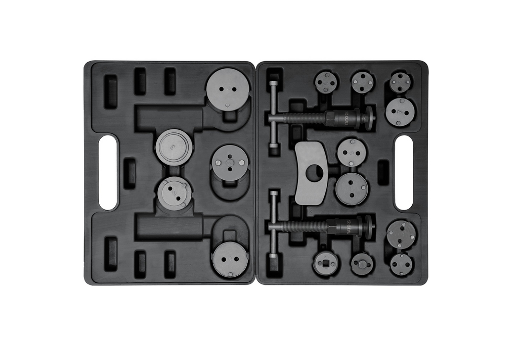 Set di separatori per pinze freno manuali YATO YT-0682, 18 pezzi.