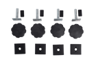 Profilo a T EF (scanalature) - adattatore per travi con scanalatura a T - Inter Pack Carver, Zenith