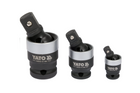 Set di snodi a impatto YATO YT-10642 da 1/4", 3/8", 1/2" (3 pezzi).
