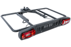 Piattaforma con box di traino + adattatore per il trasporto di 3 biciclette Inter Pack Re-Cargo