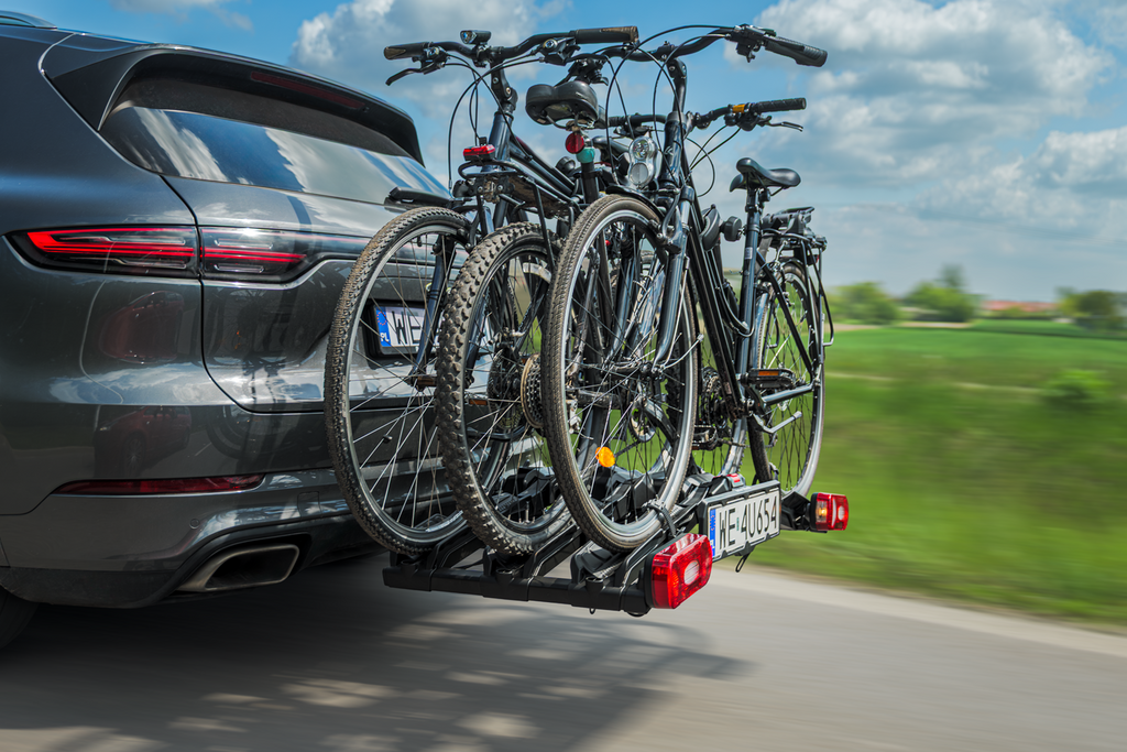 Inter Pack Spider 3 Lite - portabici da gancio traino per 3 biciclette 