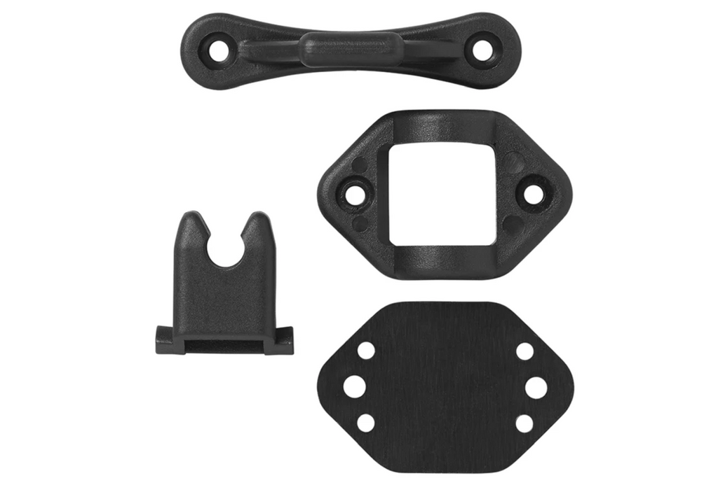 ProPlus 362622PMBK Chiusura per porta di roulotte, maniglia di fissaggio nera