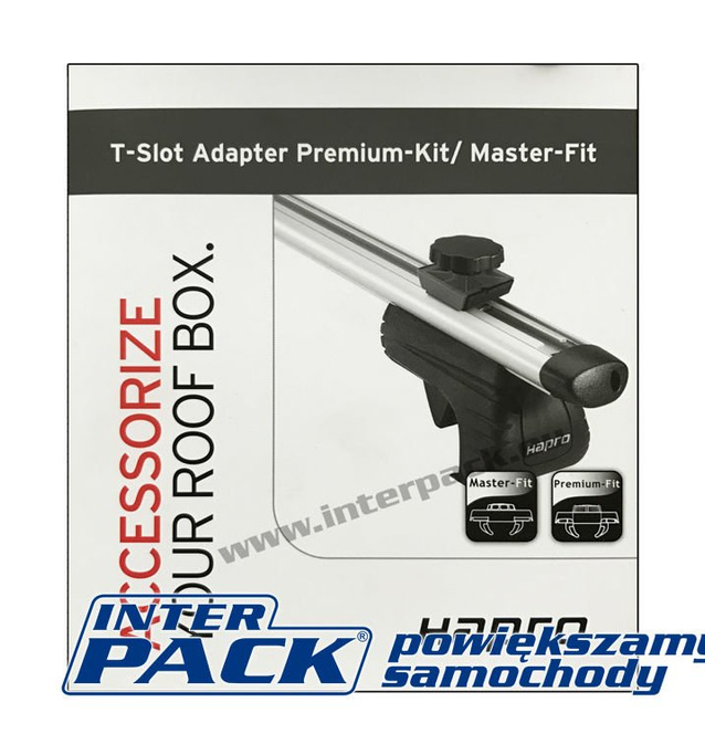 Profilo a T MF (scanalature) - adattatore per travi con scanalatura a T - Inter Pack Traxer, Carver, Zenith