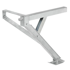 ProPlus 361510V01 supporto angolare estensibile lato anteriore sinistro/posteriore destro del rimorchio 600 kg 460 mm