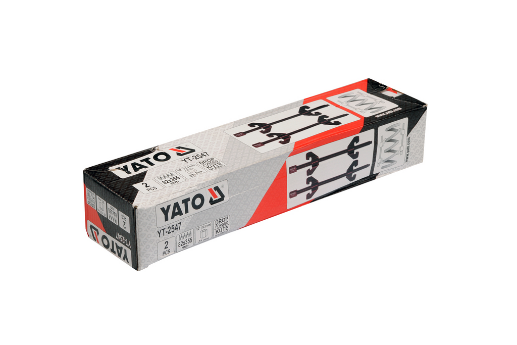 Compressori per molle YATO YT-2547 82x355mm 2 pezzi.