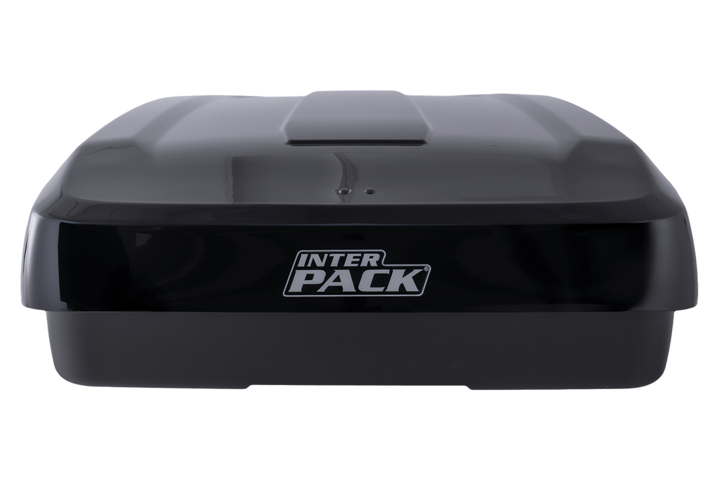 Box da tetto Inter Pack Monsun L, nero metallizzato