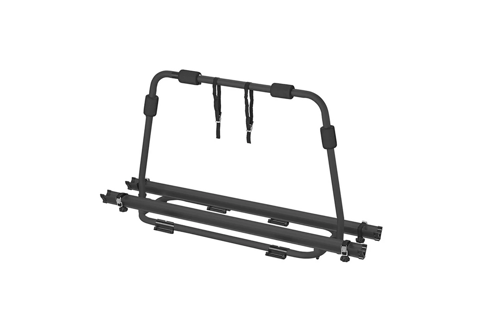 Portabici da gancio traino ProPlus 330242BL per 2 biciclette, portata massima 40 kg.