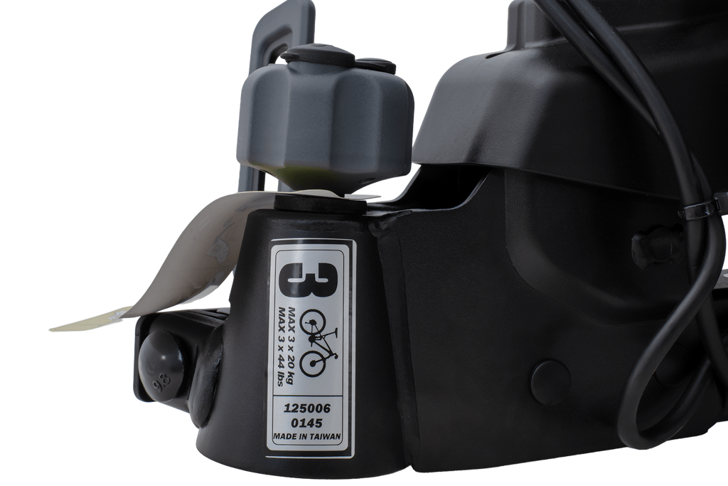 Inter Pack Spider 3 Lite - portabici da gancio traino per 3 biciclette 
