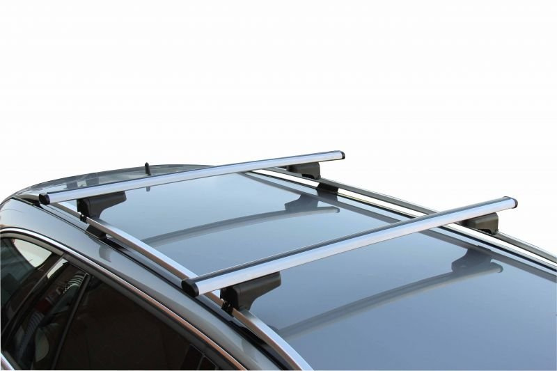 Portapacchi universale G3 CL 60.110 per barre longitudinali in alluminio tradizionali e integrate.