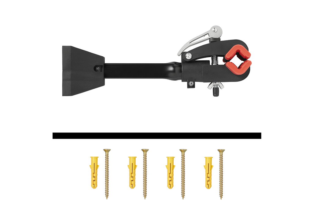 ProPlus 730914, appendiabiti da parete pieghevole per biciclette