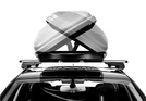 Box da tetto Inter Pack Traxer 6.6, nero metallizzato