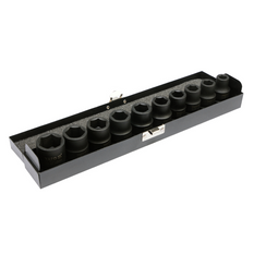 Set di 10 bussole corte a impatto YATO YT-1025 da 1/2".