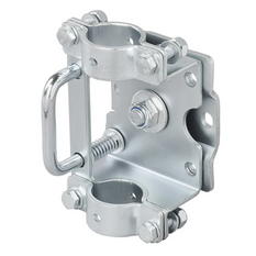 Morsetto per ruotino di supporto ProPlus 341532V01 con funzione di inclinazione 48 mm