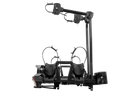 Inter Pack Velox 2 LED - portabici pieghevole da gancio traino per 2 biciclette con luci a LED (nero)