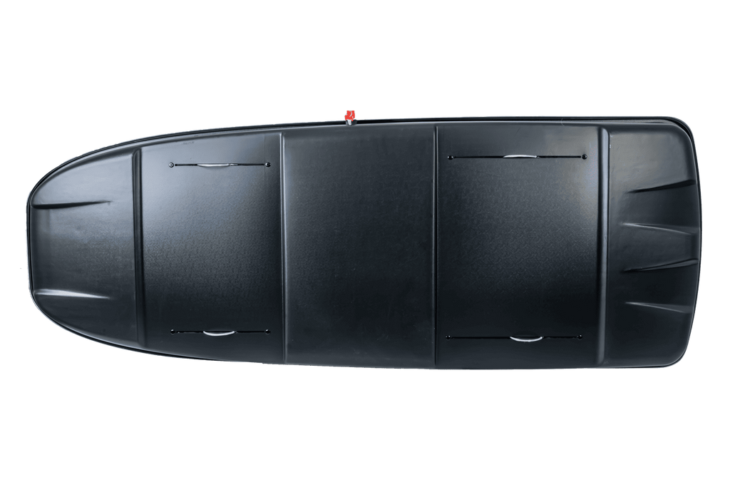 Box da tetto Inter Pack Stella 480 in kevlar argento (flexi fit G2)