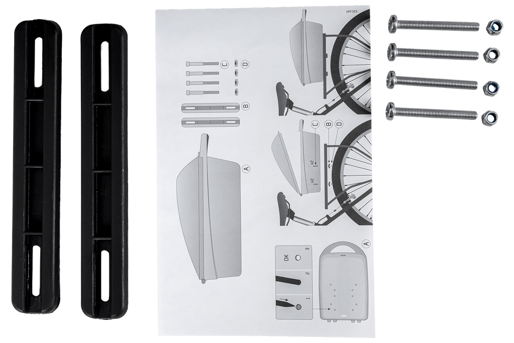 Portapacchi per bicicletta FISCHER 86500, con serratura