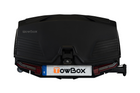 Towbox Camper Alpha LED nero (corto) - box portabagagli da gancio di traino