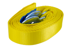 Fune di traino UNITRAILER con ganci, cinghia di traino 5m/50mm/6t gialla