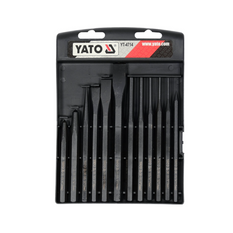 Set di 12 scalpelli e punzoni YATO YT-4714.