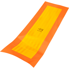 Adesivi riflettenti corti HERMON targhe di segnalazione per veicoli lunghe 565x196mm sinistra+destra
