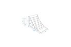 Set di due cunei per ruote ProPlus 341347 h:102mm 4000kg