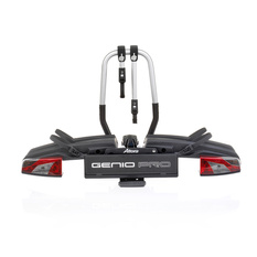 Piattaforma di traino Atera Genio Pro per 2 biciclette + adattatore per 3 biciclette