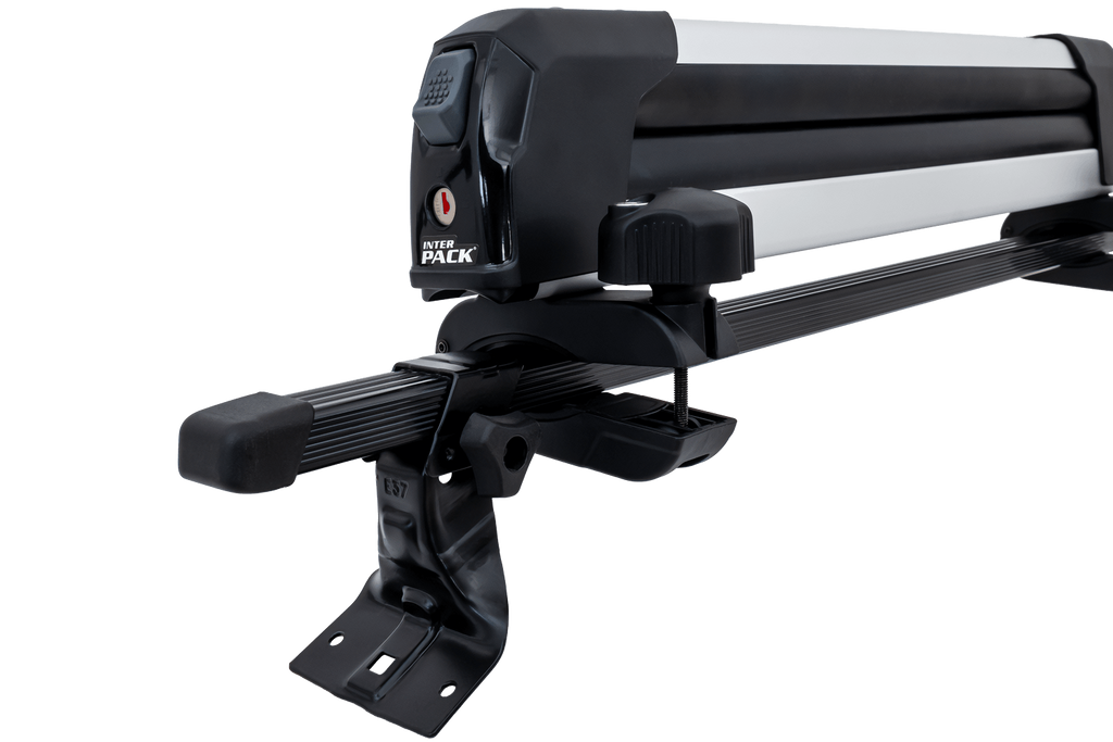 Inter Pack Frostline 4 - porta sci in alluminio per 4 paia di sci o 2 snowboard